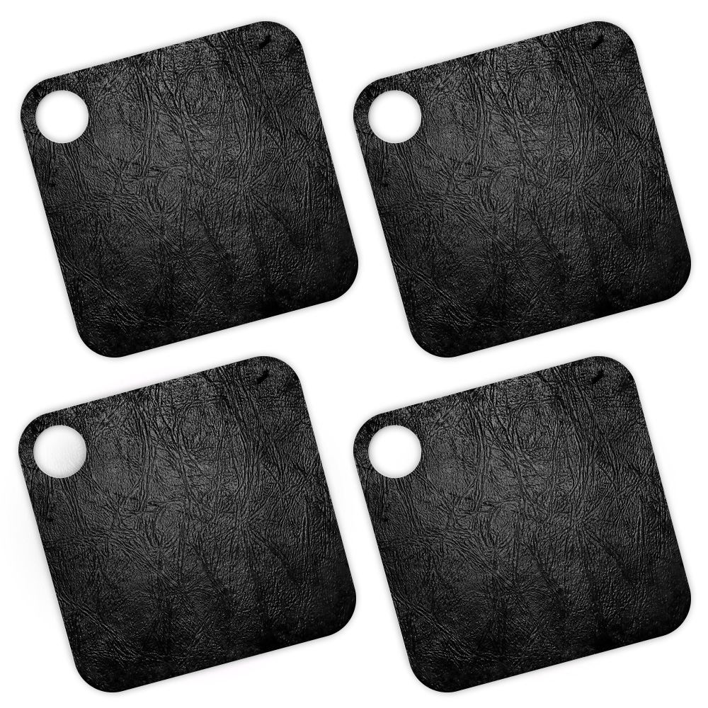 Picture of MightySkins TILEMA20-Black Leather Skin for 2020 Tile Mate&#44; Black Leather - Pack of 4