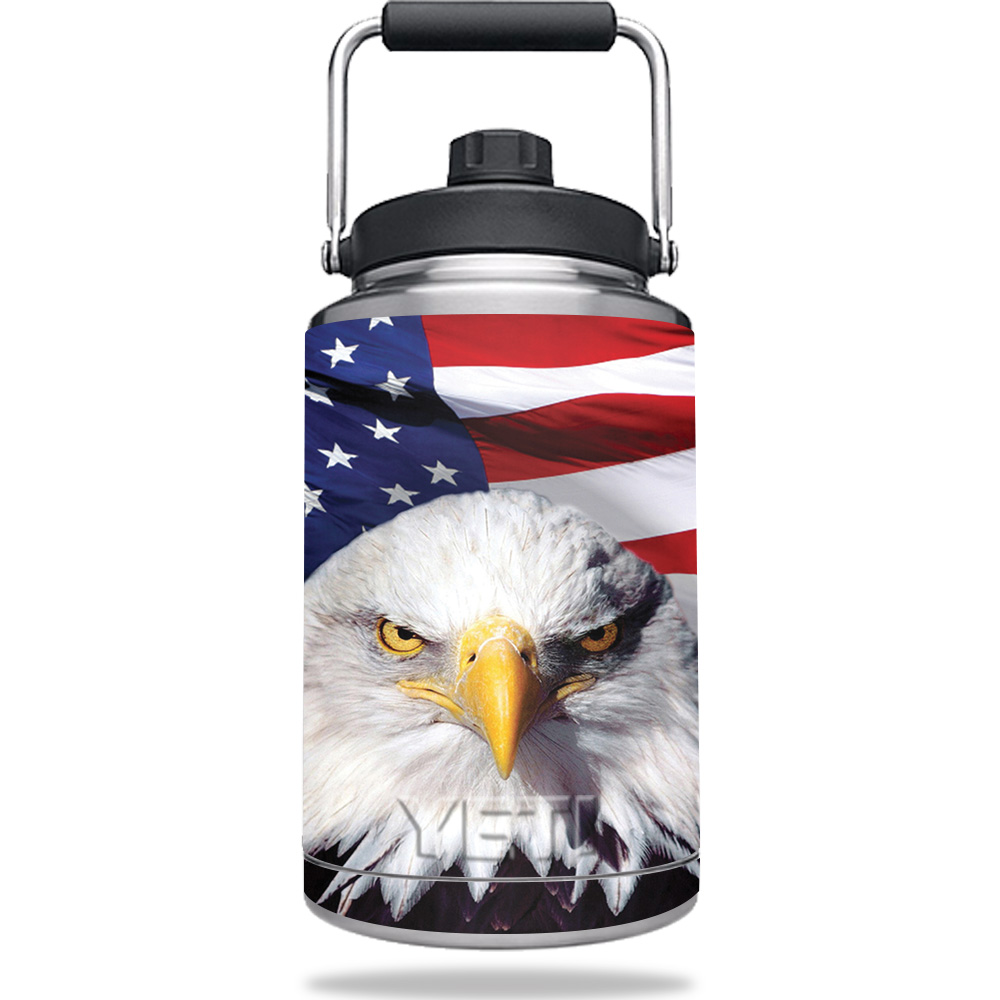 Picture of MightySkins YERAMJUG1-America Strong Skin for Yeti One Gallon Jug, America Strong