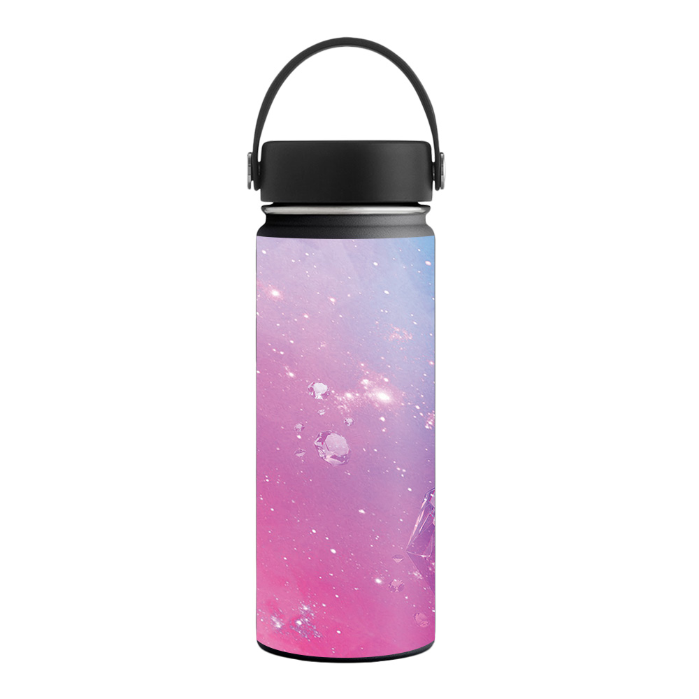 Picture of MightySkins HFWI18-Pink Diamond Skin for 18 oz Wide Mouth Hydro Flask, Pink Diamond