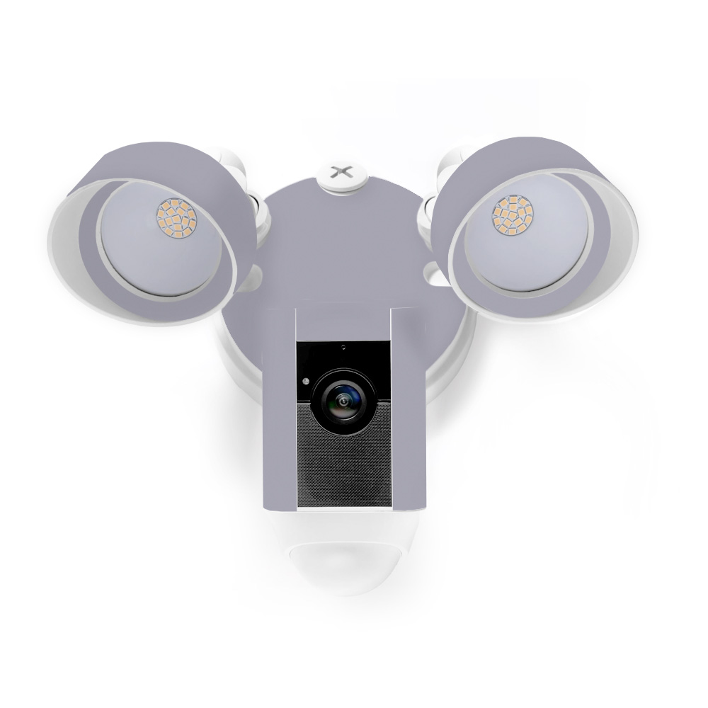 RIFLCA-Solid Gray Skin for Ring Floodlight Camera, Solid Gray -  MightySkins