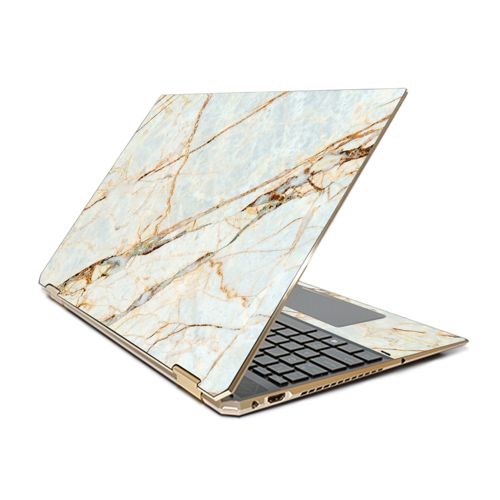 HPS3601519-Antique Marble Skin for 15.6 in. 2019 HP Spectre X360 Gem-Cut, Antique Marble -  MightySkins