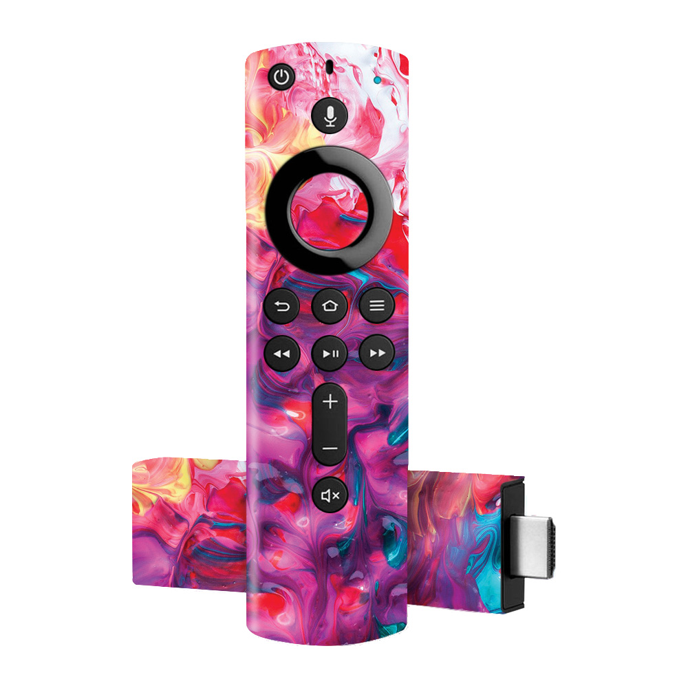 Picture of MightySkins AMFTV4K-Paint Party Skin for Amazon Fire TV Stick 4K&#44; Paint Party