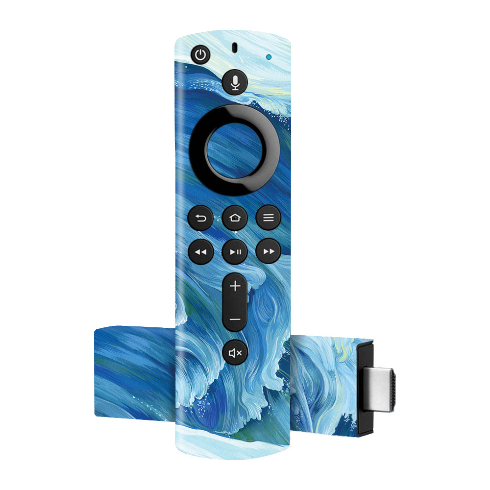 Picture of MightySkins AMFTV4K-Perfect Wave Skin for Amazon Fire TV Stick 4K&#44; Perfect Wave