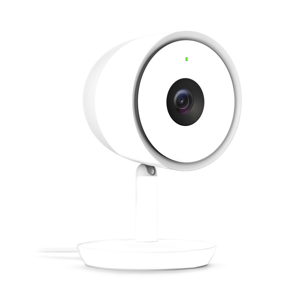 NECAIQ-Solid White Skin for Nest Cam IQ Indoor Security Camera, Solid White -  MightySkins