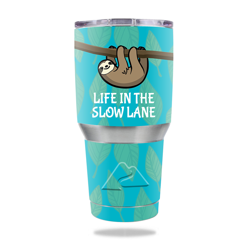 Picture of MightySkins OZTUM30-Slow Sloth Skin for 30 oz Ozark Trail Tumbler, Slow Sloth