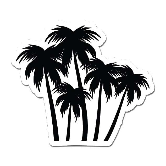 Picture of MightySkins D-DC-3-99748 Palms 3 in. Laptop Sticker Decal Cute Stylish Funny Cartoon Dorm Room Decor Sticker Vinyl Decals