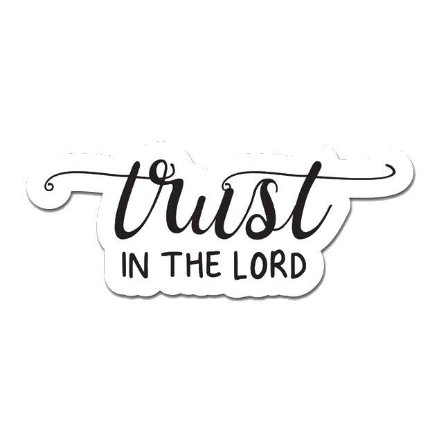 Picture of MightySkins D-DC-3-99661 Trust In The Lord 3 in. Laptop Sticker Decal Cute Stylish Funny Cartoon Dorm Room Decor Sticker Vinyl Decals