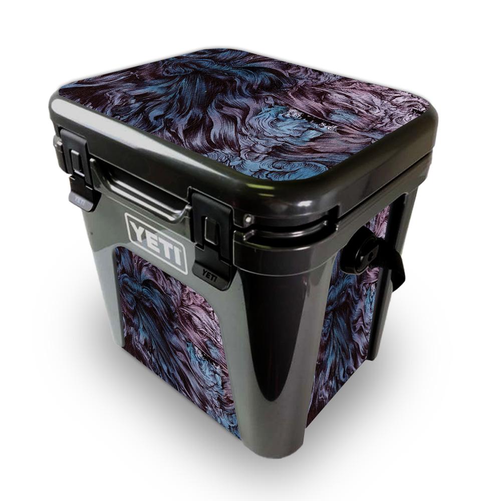 Picture of MightySkins YEROAD24-Angry Ripple Skin for Yeti Roadie 24 Hard Cooler - Angry Ripple
