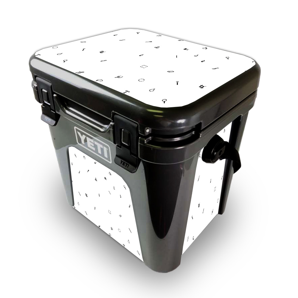 Picture of MightySkins YEROAD24-Pixel Pattern Skin for Yeti Roadie 24 Hard Cooler - Pixel Pattern