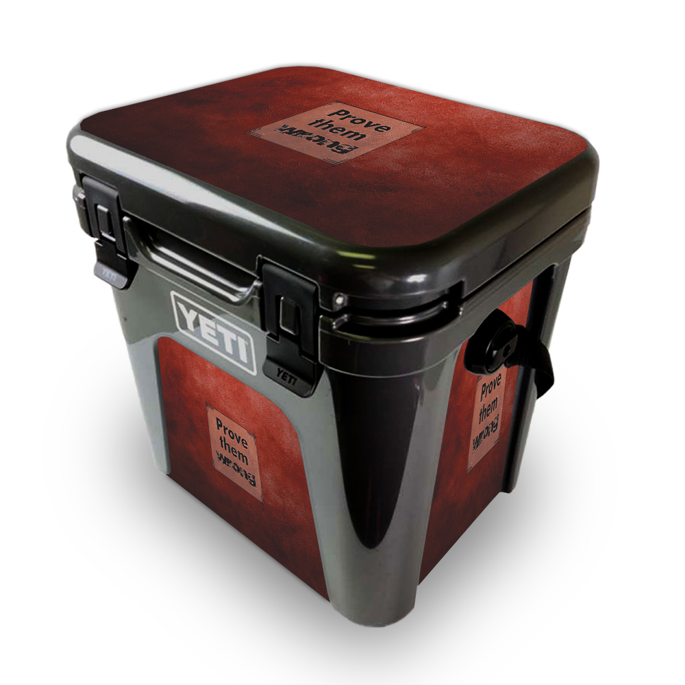 Picture of MightySkins YEROAD24-Prove Them Wrong Skin for Yeti Roadie 24 Hard Cooler - Prove Them Wrong