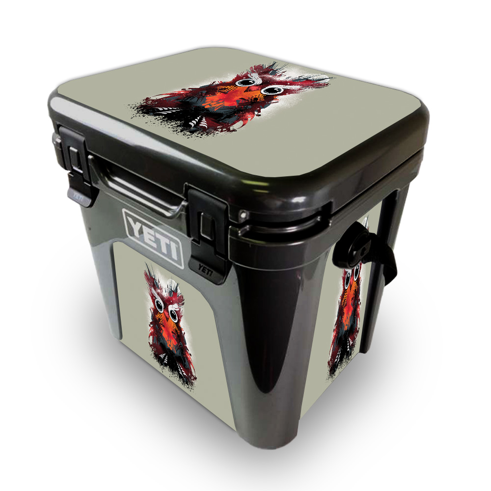 Picture of MightySkins YEROAD24-Owl Universe Skin for Yeti Roadie 24 Hard Cooler - Owl Universe