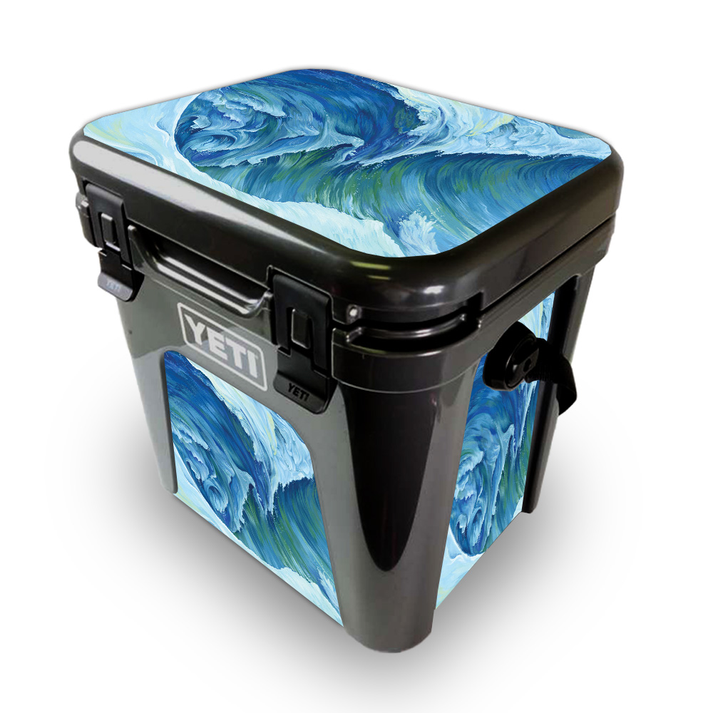Picture of MightySkins YEROAD24-Perfect Wave Skin for Yeti Roadie 24 Hard Cooler - Perfect Wave