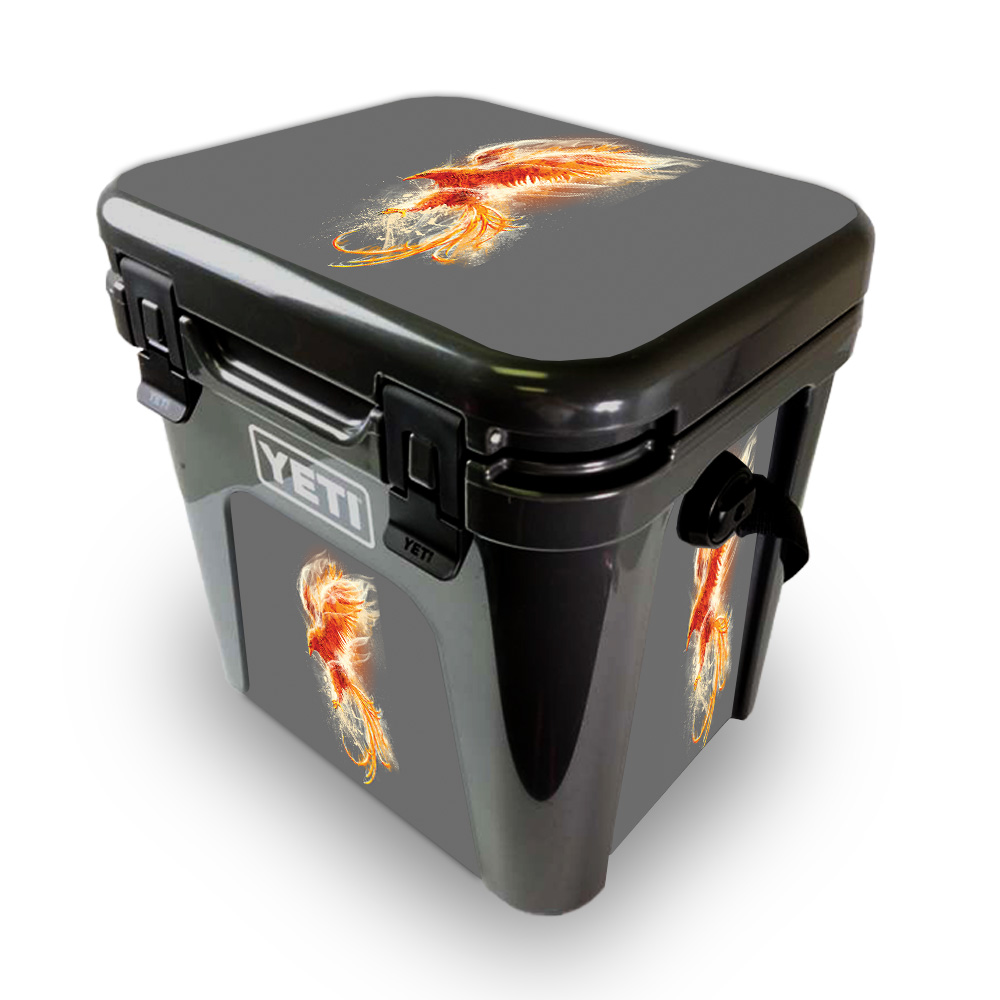 Picture of MightySkins YEROAD24-Phoenix Skin for Yeti Roadie 24 Hard Cooler - Phoenix