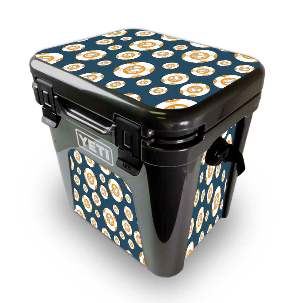 Picture of MightySkins YEROAD24-Mini Galaxy Bots Skin for Yeti Roadie 24 Hard Cooler - Mini Galaxy Bots