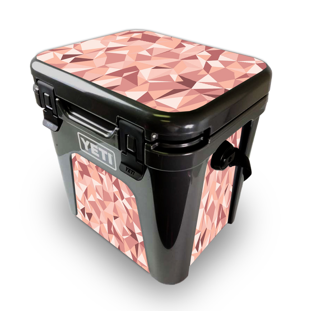 Picture of MightySkins YEROAD24-Mosaic Rose Skin for Yeti Roadie 24 Hard Cooler - Mosaic Rose