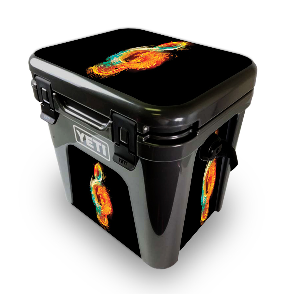 Picture of MightySkins YEROAD24-Music Reborn Skin for Yeti Roadie 24 Hard Cooler - Music Reborn