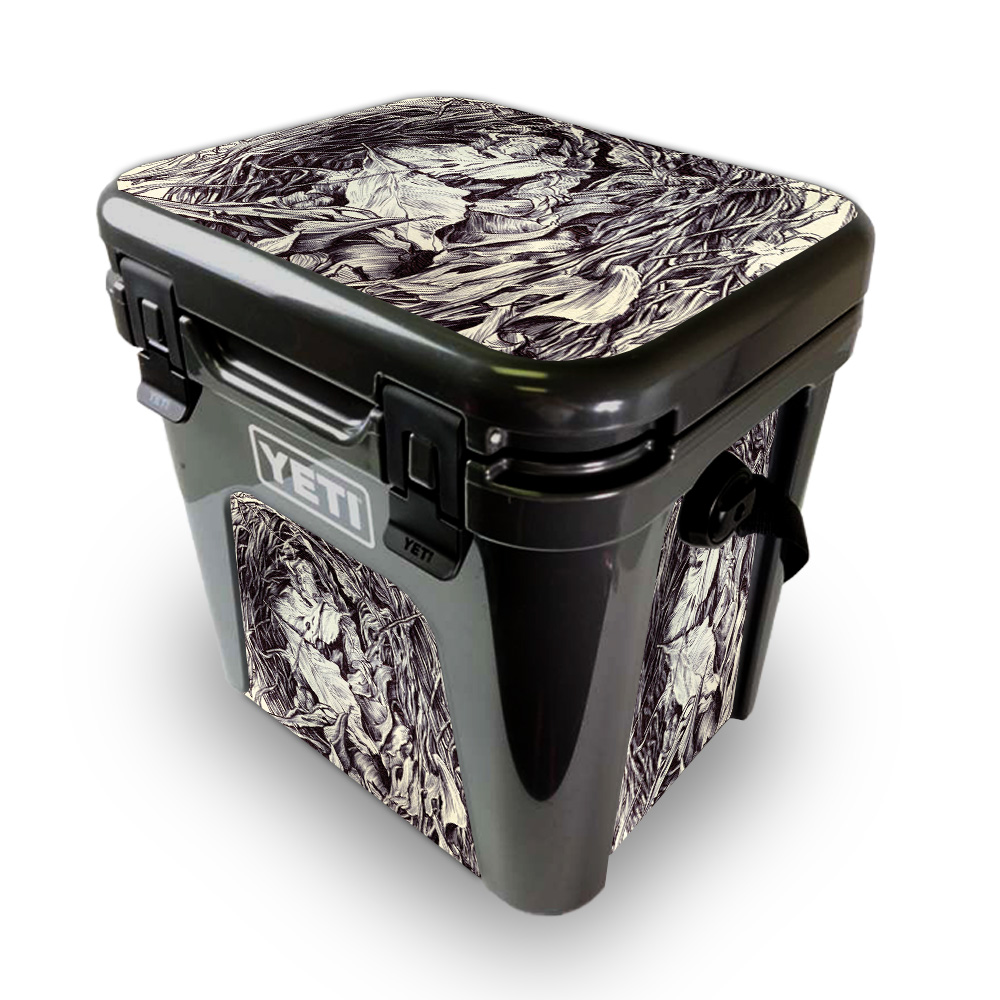 Picture of MightySkins YEROAD24-Nest Sketch Skin for Yeti Roadie 24 Hard Cooler - Nest Sketch