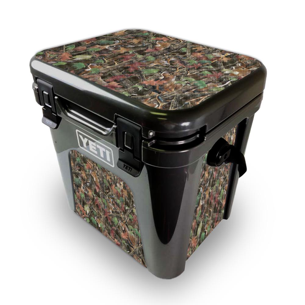 Picture of MightySkins YEROAD24-Buck Camo Skin for Yeti Roadie 24 Hard Cooler - Buck Camo