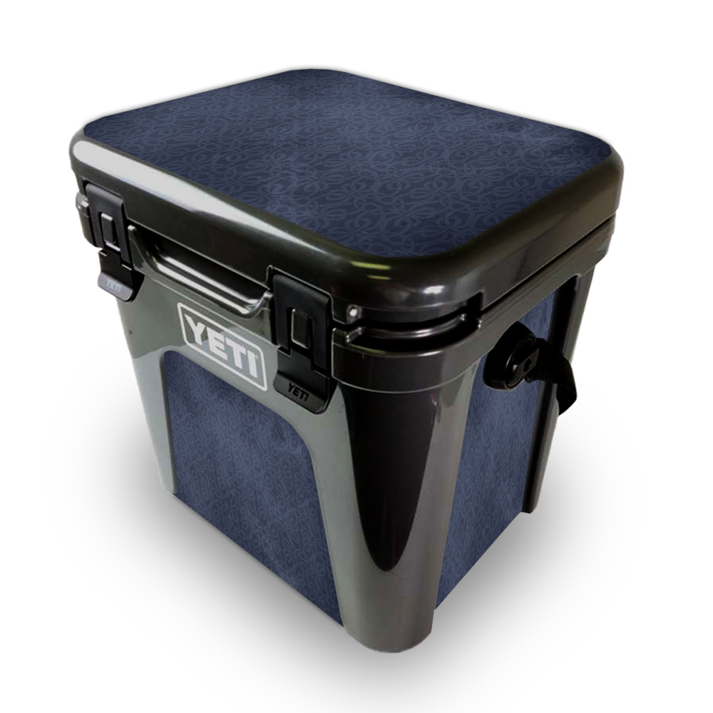 Picture of MightySkins YEROAD24-Charcoal Lattice Skin for Yeti Roadie 24 Hard Cooler - Charcoal Lattice