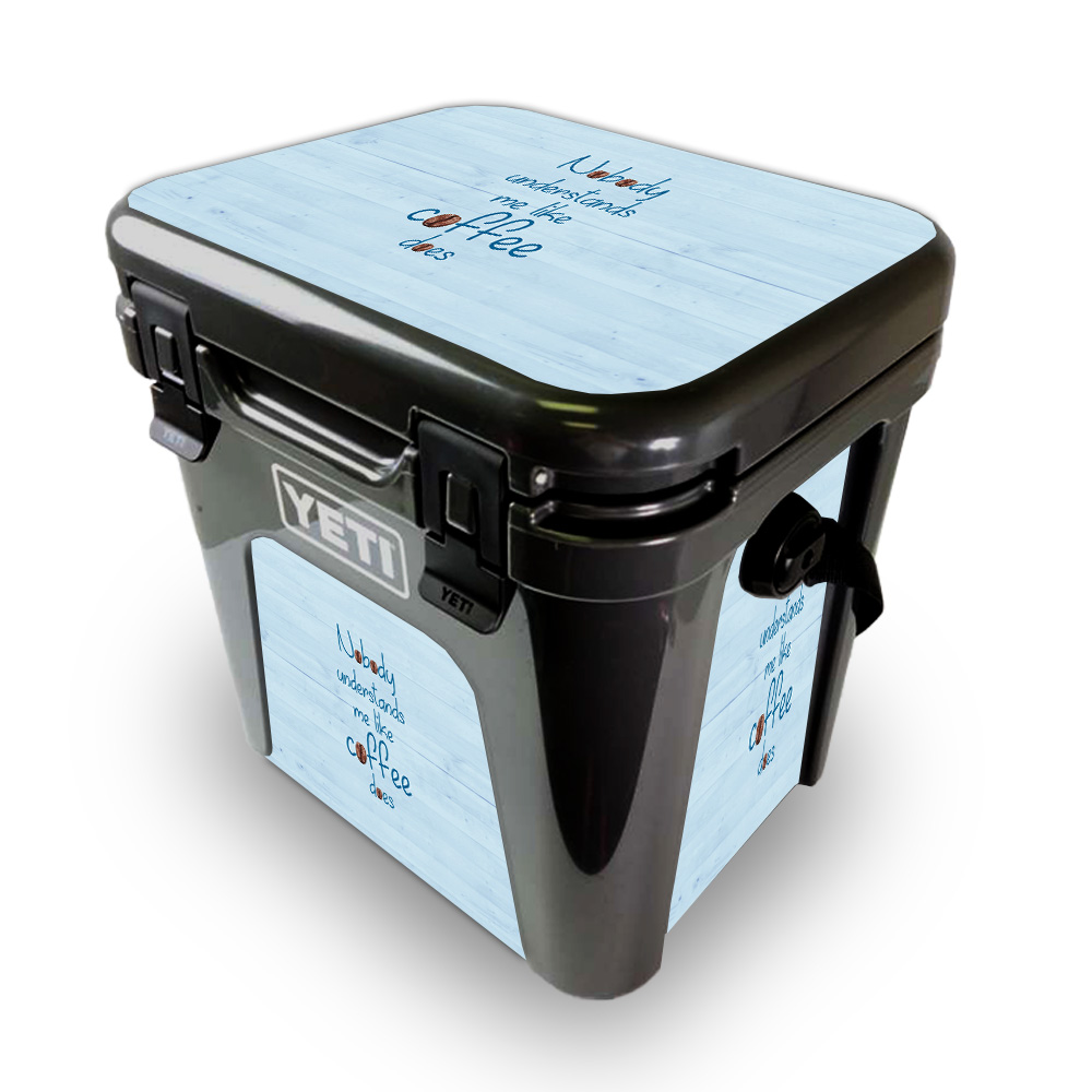 Picture of MightySkins YEROAD24-Coffee Understands Me Skin for Yeti Roadie 24 Hard Cooler - Coffee Understands Me