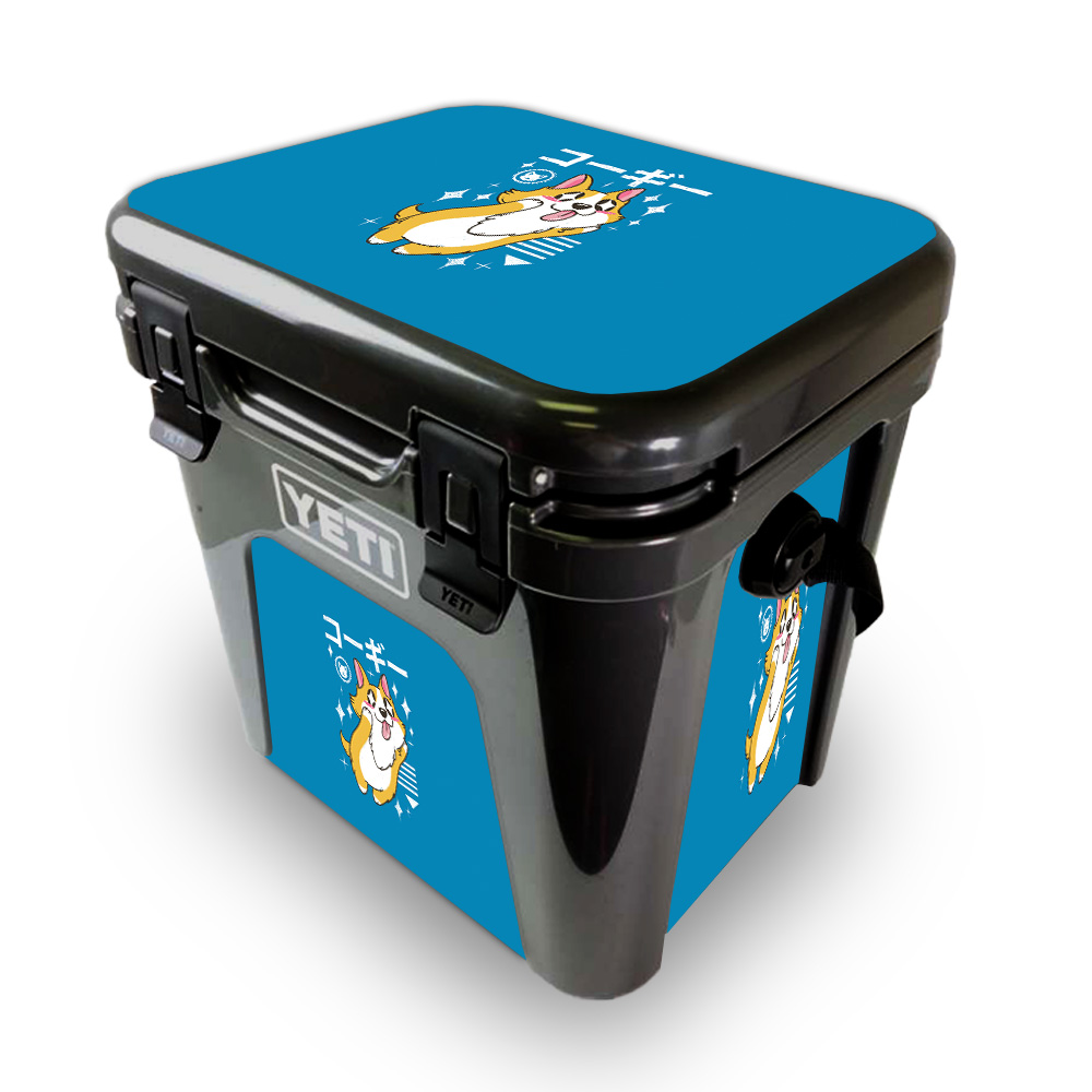 Picture of MightySkins YEROAD24-Corgi Kawaii Skin for Yeti Roadie 24 Hard Cooler - Corgi Kawaii