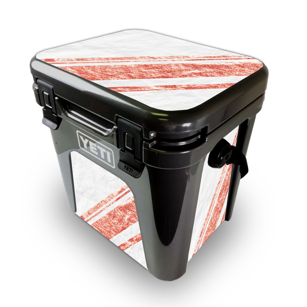 Picture of MightySkins YEROAD24-Crumpled Rose Gold Skin for Yeti Roadie 24 Hard Cooler - Crumpled Rose Gold
