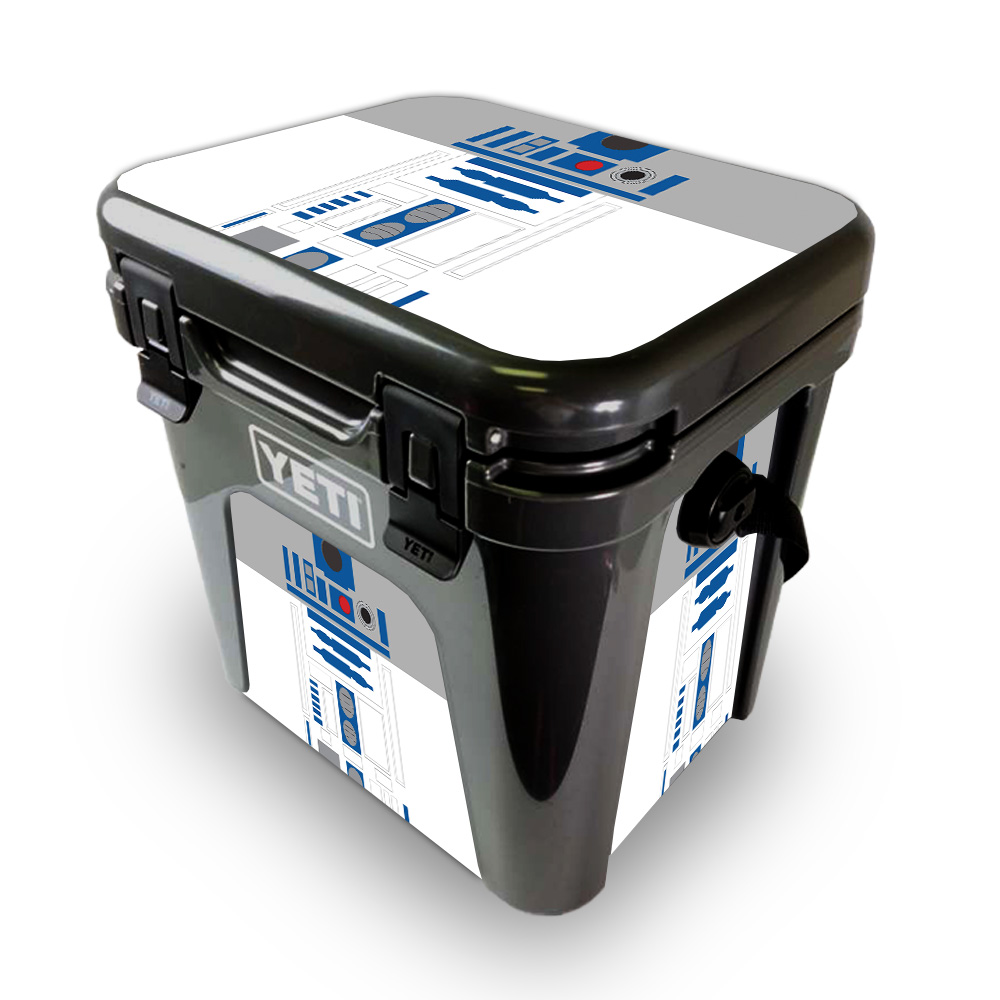 Picture of MightySkins YEROAD24-Cyber Bot Skin for Yeti Roadie 24 Hard Cooler - Cyber Bot