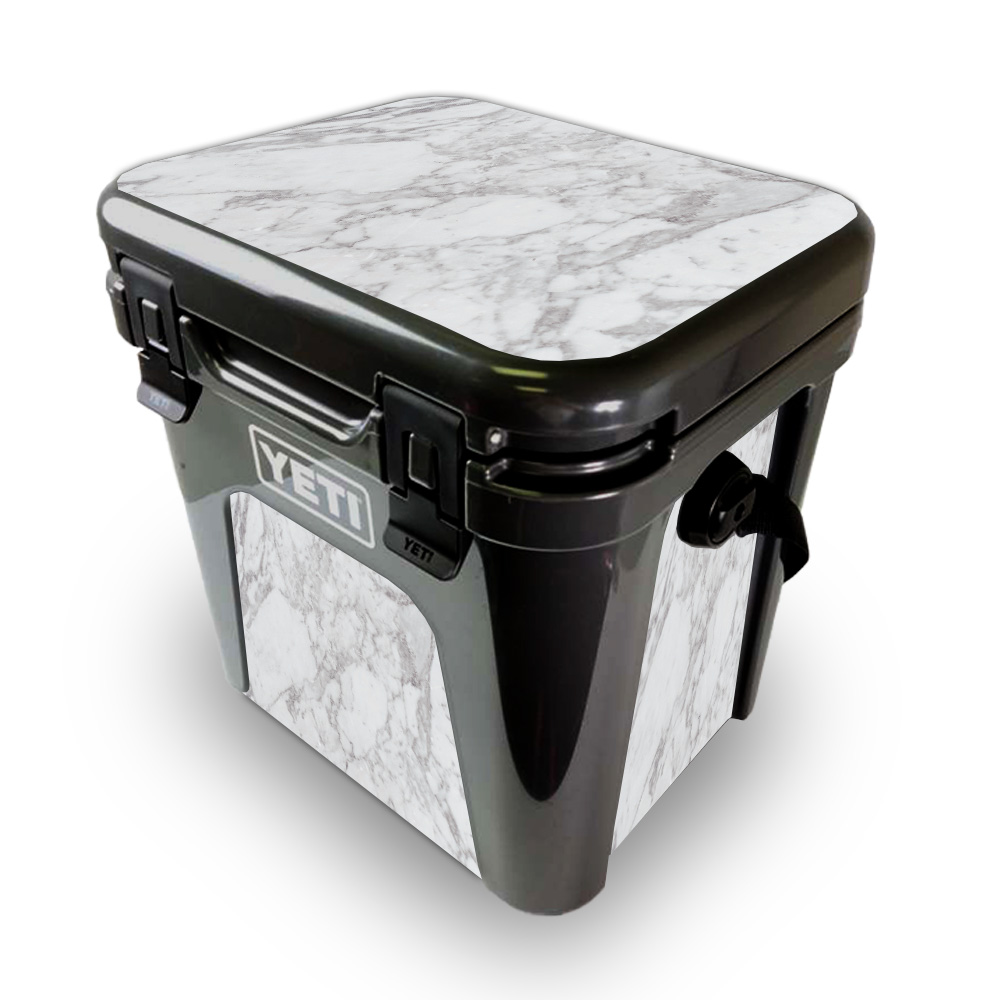Picture of MightySkins YEROAD24-Frost Marble Skin for Yeti Roadie 24 Hard Cooler - Frost Marble