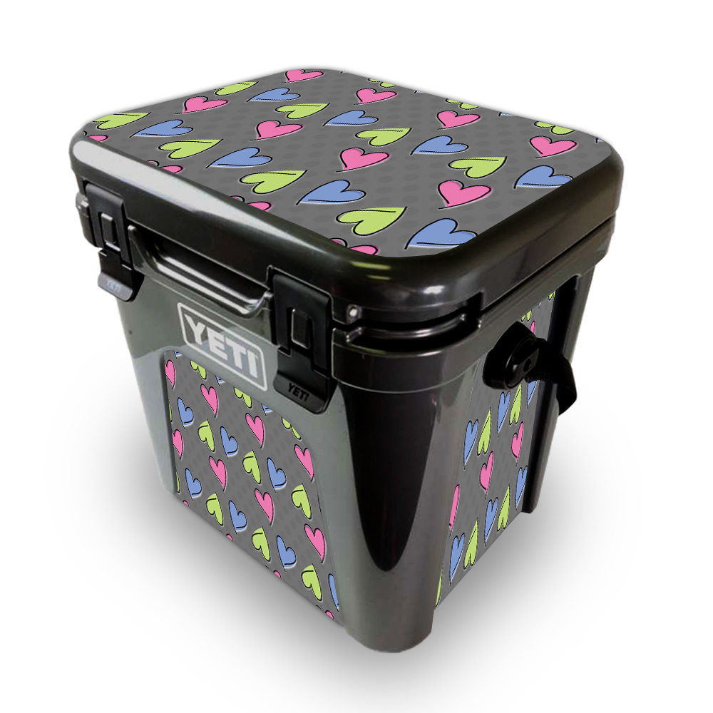 Picture of MightySkins YEROAD24-Girly Skin for Yeti Roadie 24 Hard Cooler - Girly