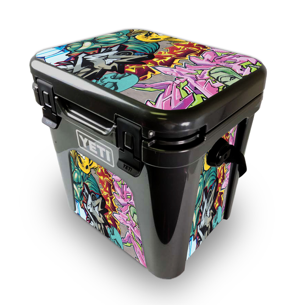 Picture of MightySkins YEROAD24-Graffiti Wild Styles Skin for Yeti Roadie 24 Hard Cooler - Graffiti Wild Styles