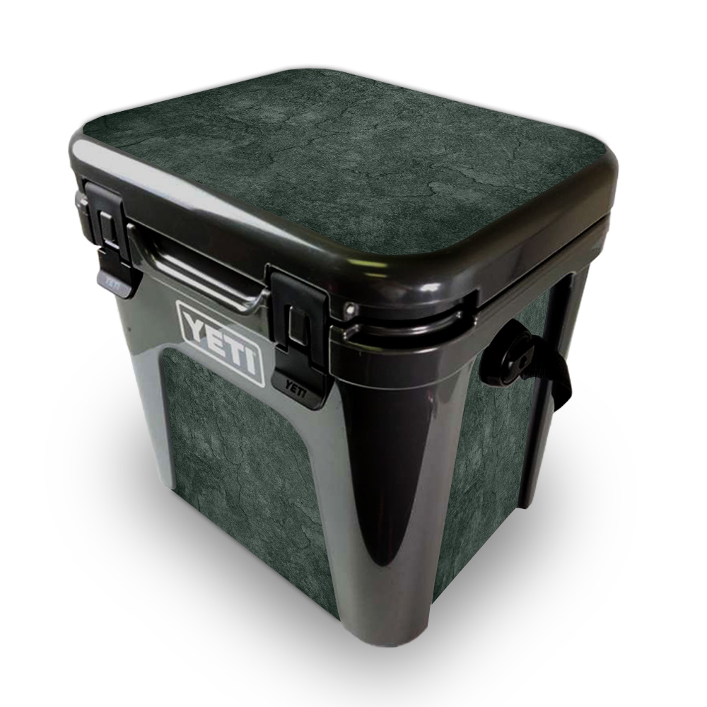 Picture of MightySkins YEROAD24-Green Stone Skin for Yeti Roadie 24 Hard Cooler - Green Stone