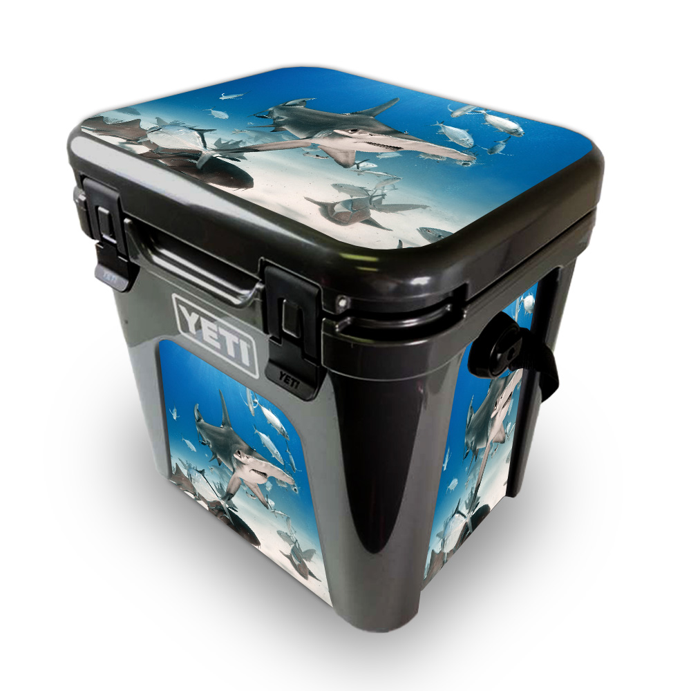 Picture of MightySkins YEROAD24-Hammerhead Skin for Yeti Roadie 24 Hard Cooler - Hammerhead