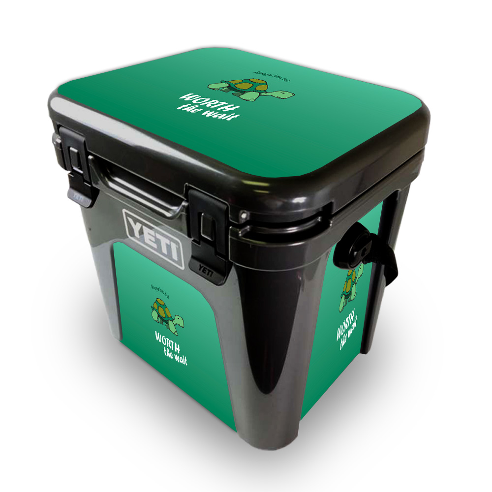 Picture of MightySkins YEROAD24-Late Turtle Skin for Yeti Roadie 24 Hard Cooler - Late Turtle