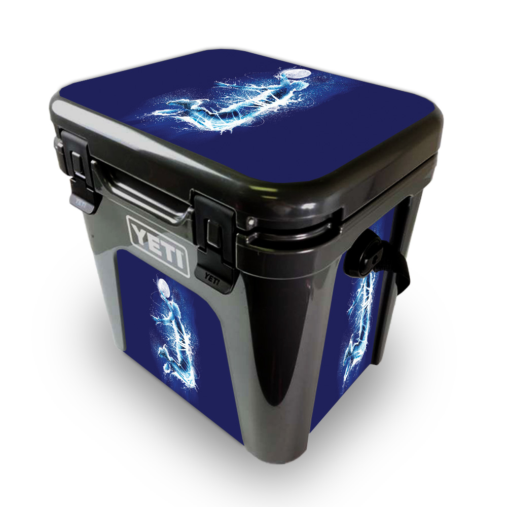 Picture of MightySkins YEROAD24-Jump To The Moon Skin for Yeti Roadie 24 Hard Cooler - Jump to the Moon