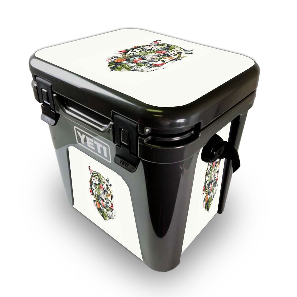 Picture of MightySkins YEROAD24-Jungle Tiger Skin for Yeti Roadie 24 Hard Cooler - Jungle Tiger