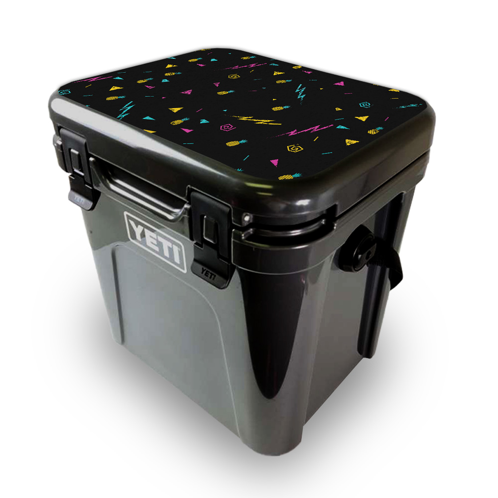 Picture of MightySkins YEROA24LID-Magic Pineapple Skin for Yeti Roadie 24 Hard Cooler Lid - Magic Pineapple