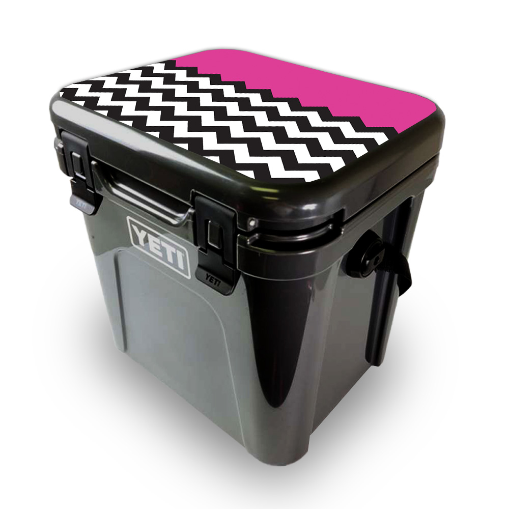 MightySkins YEROA24LID-Hot Pink Chevron