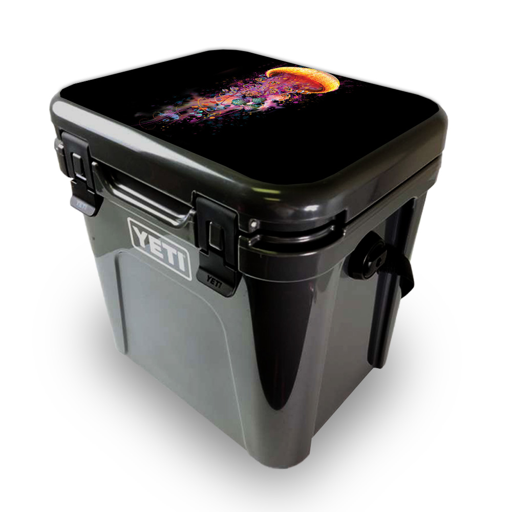 Picture of MightySkins YEROA24LID-Jellyfish Ride Skin for Yeti Roadie 24 Hard Cooler Lid - Jellyfish Ride
