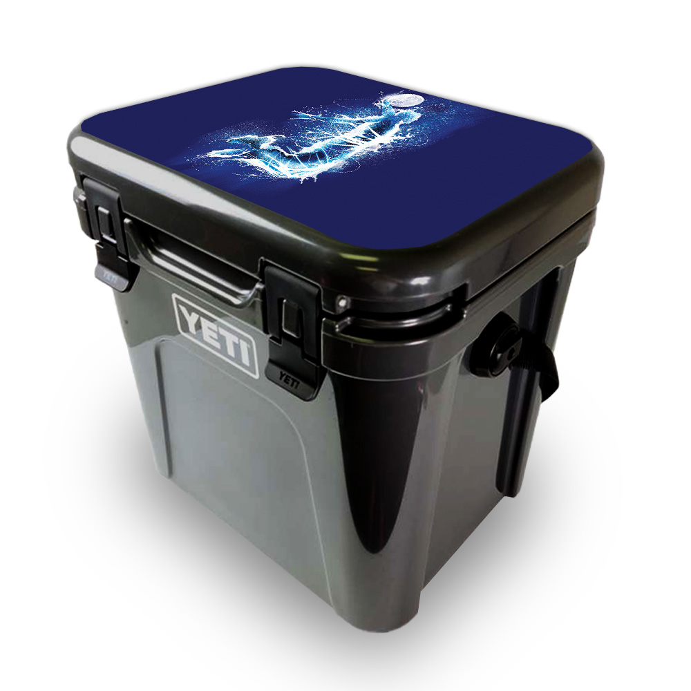 Picture of MightySkins YEROA24LID-Jump To The Moon Skin for Yeti Roadie 24 Hard Cooler Lid - Jump to the Moon