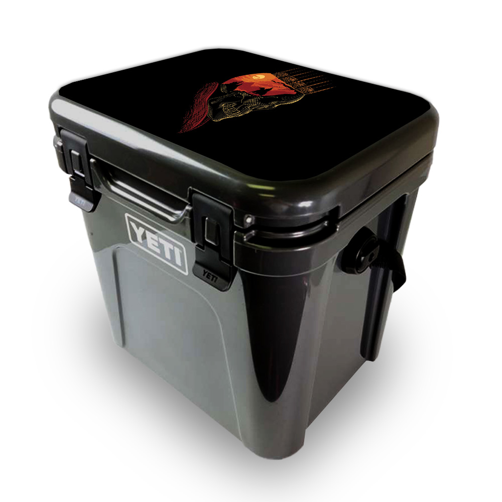 Picture of MightySkins YEROA24LID-King Nothing Skin for Yeti Roadie 24 Hard Cooler Lid - King Nothing