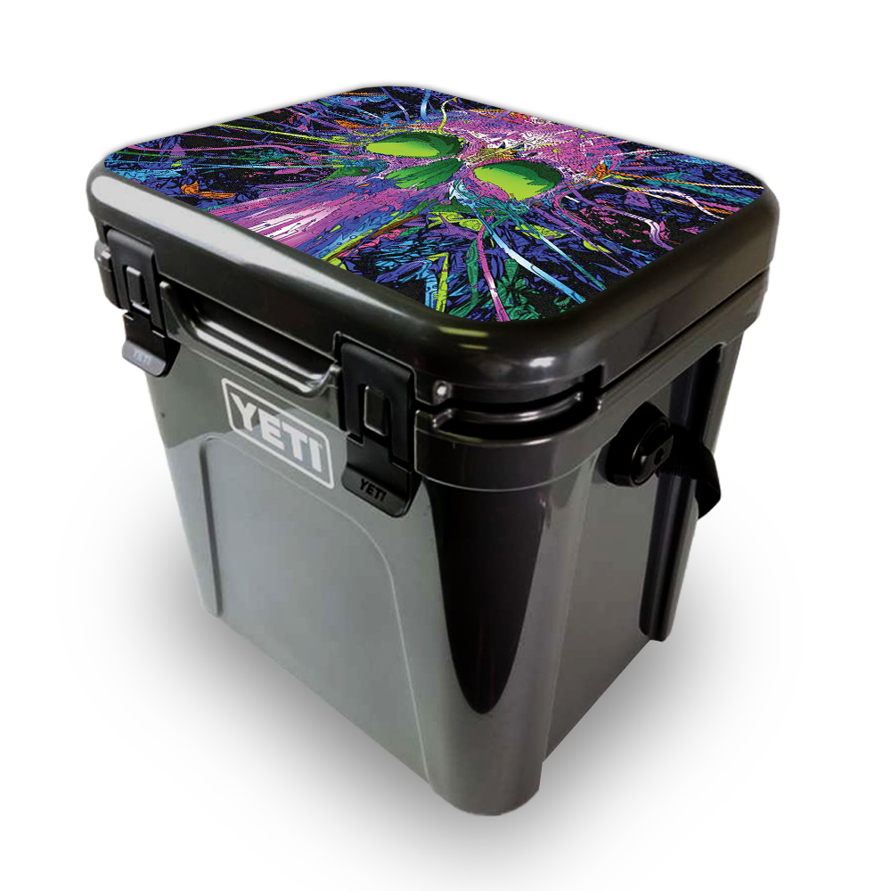Picture of MightySkins YEROA24LID-Hard Wired Skin for Yeti Roadie 24 Hard Cooler Lid - Hard Wired