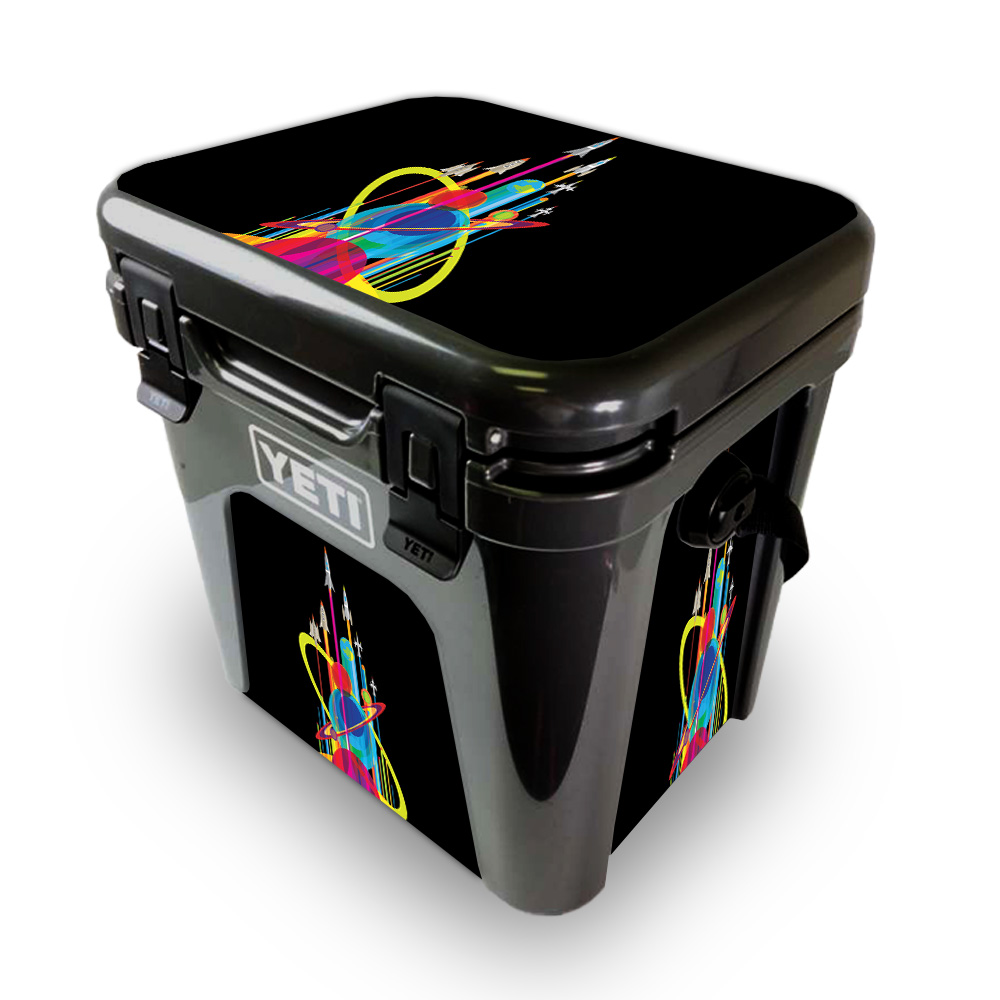 Picture of MightySkins YEROAD24-Space Poster Skin for Yeti Roadie 24 Hard Cooler - Space Poster