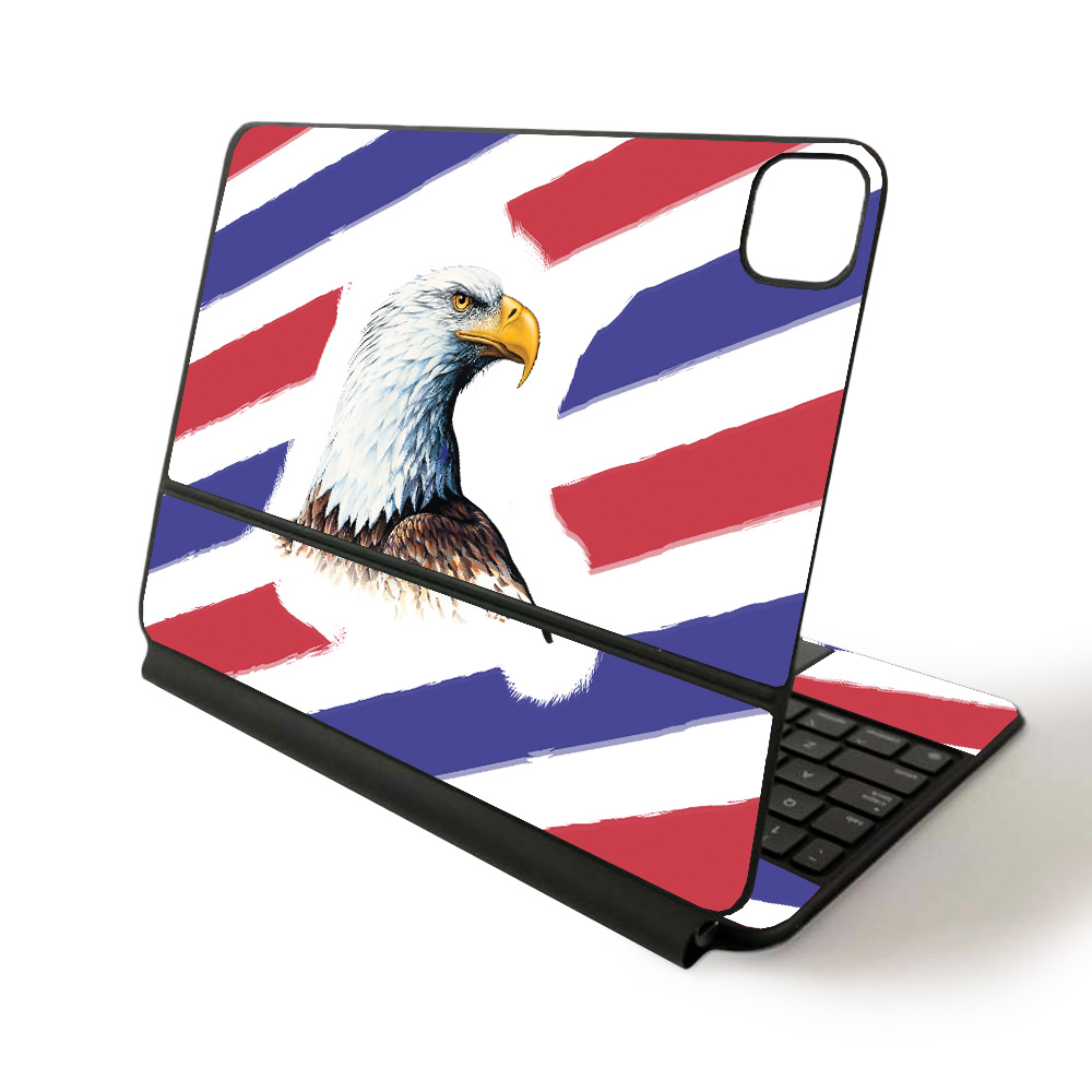 Picture of MightySkins APIPSK1120-Eagle Head Skin for Apple Magic Keyboard & iPad Pro 11 in. 2020 - Eagle Head