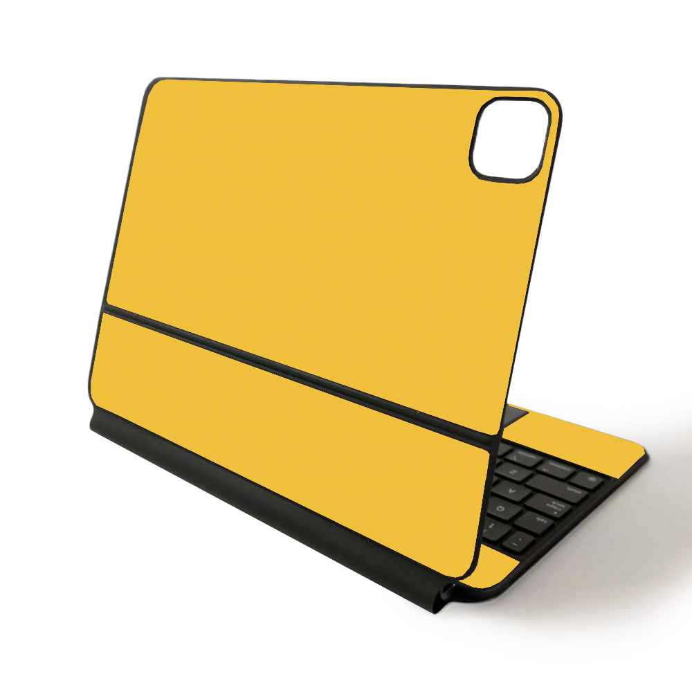 Picture of MightySkins APIPSK1120-Solid Marigold Skin for Apple Magic Keyboard & iPad Pro 11 in. 2020 - Solid Marigold
