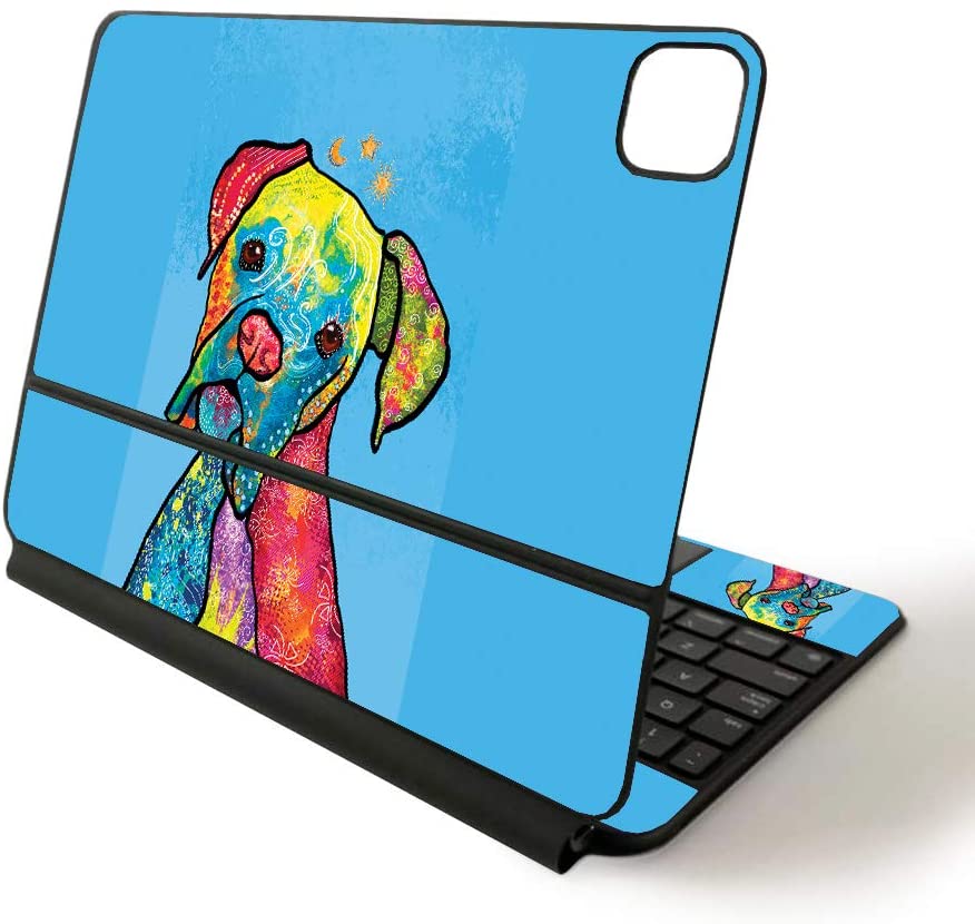 APIPSK1120-Boxer Rainbow Skin for Apple Magic Keyboard & iPad Pro 11 in. 2020 - Boxer Rainbow -  MightySkins