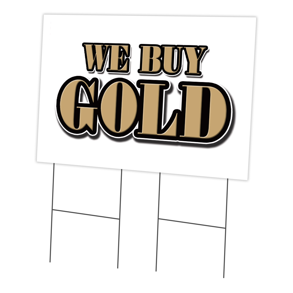 SignMission C-2436-DS-We Buy Gold