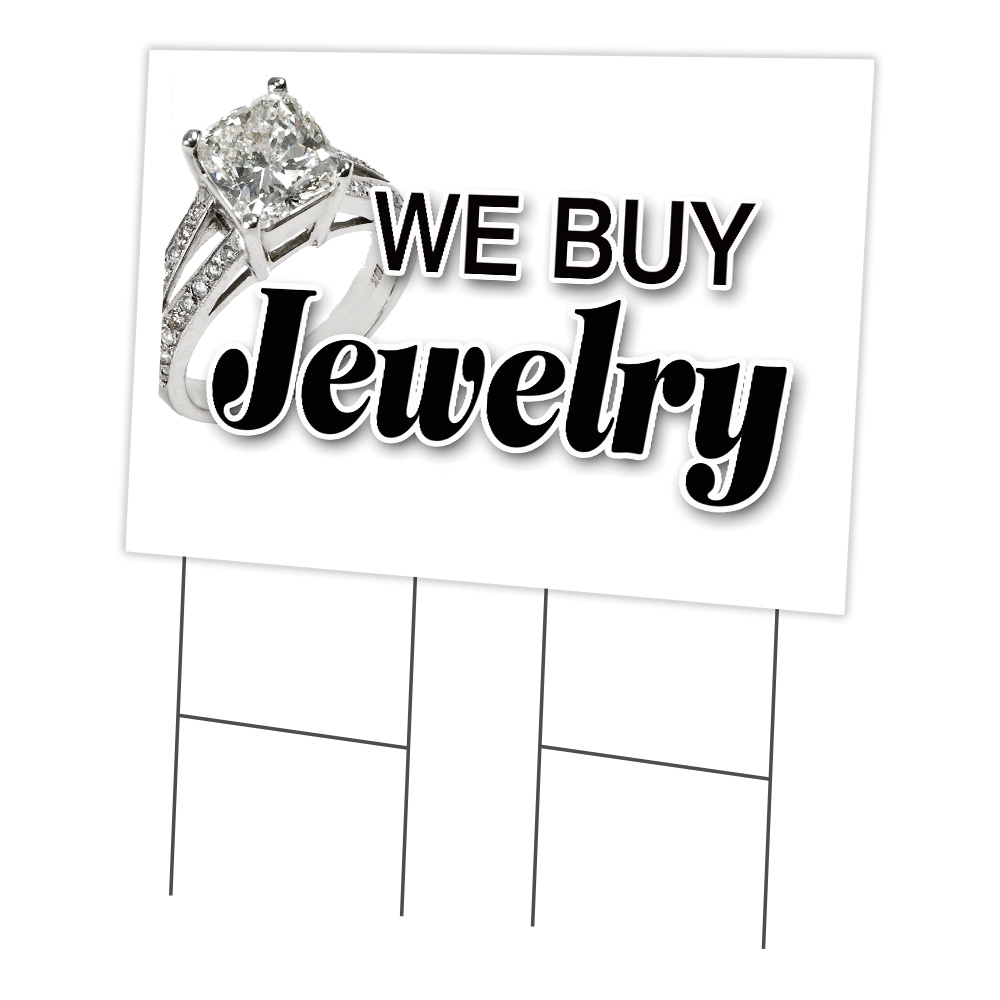 SignMission C-2436-DS-We Buy Jewelry