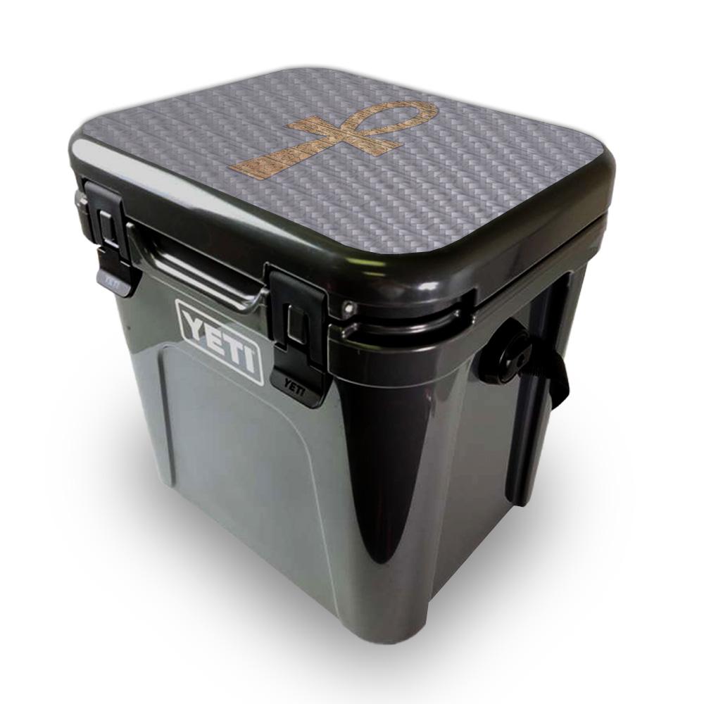 Picture of MightySkins YEROA24LID-Ankh Skin for Yeti Roadie 24 Hard Cooler Lid - Ankh