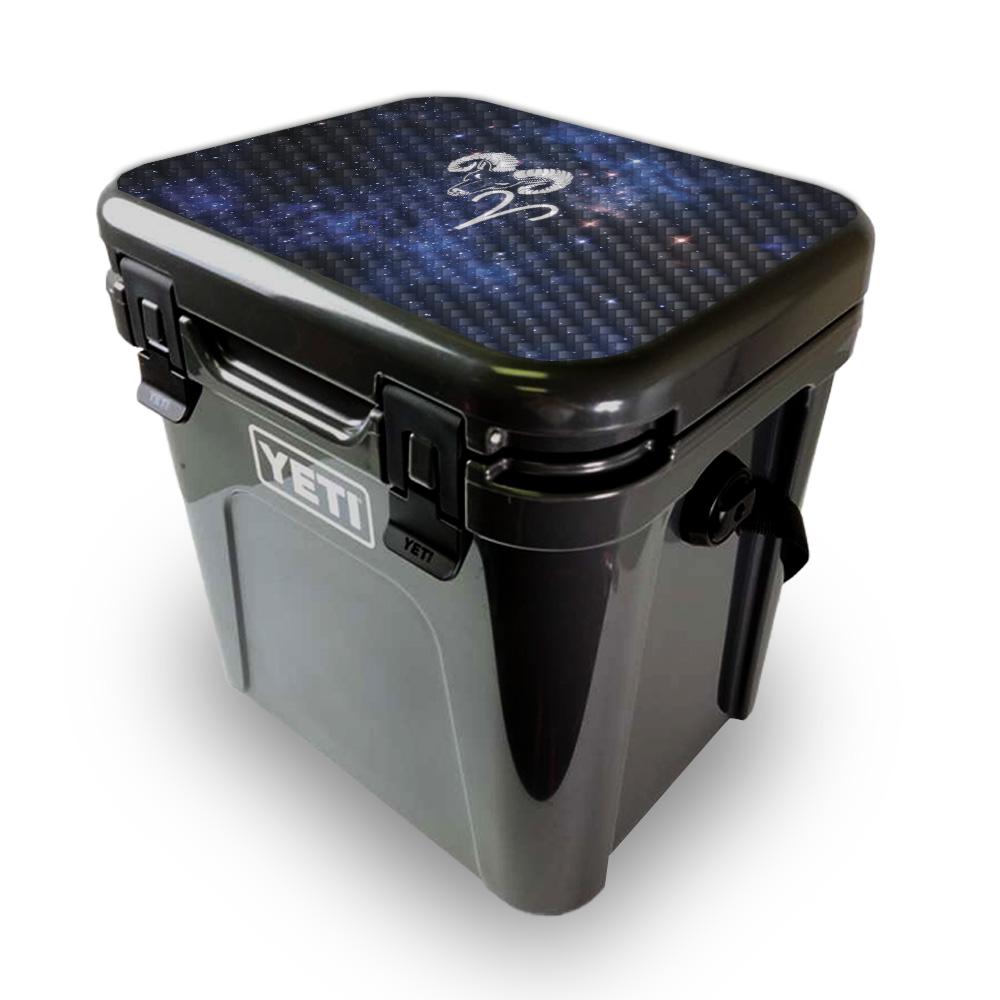 Picture of MightySkins YEROA24LID-Aries Skin for Yeti Roadie 24 Hard Cooler Lid - Aries