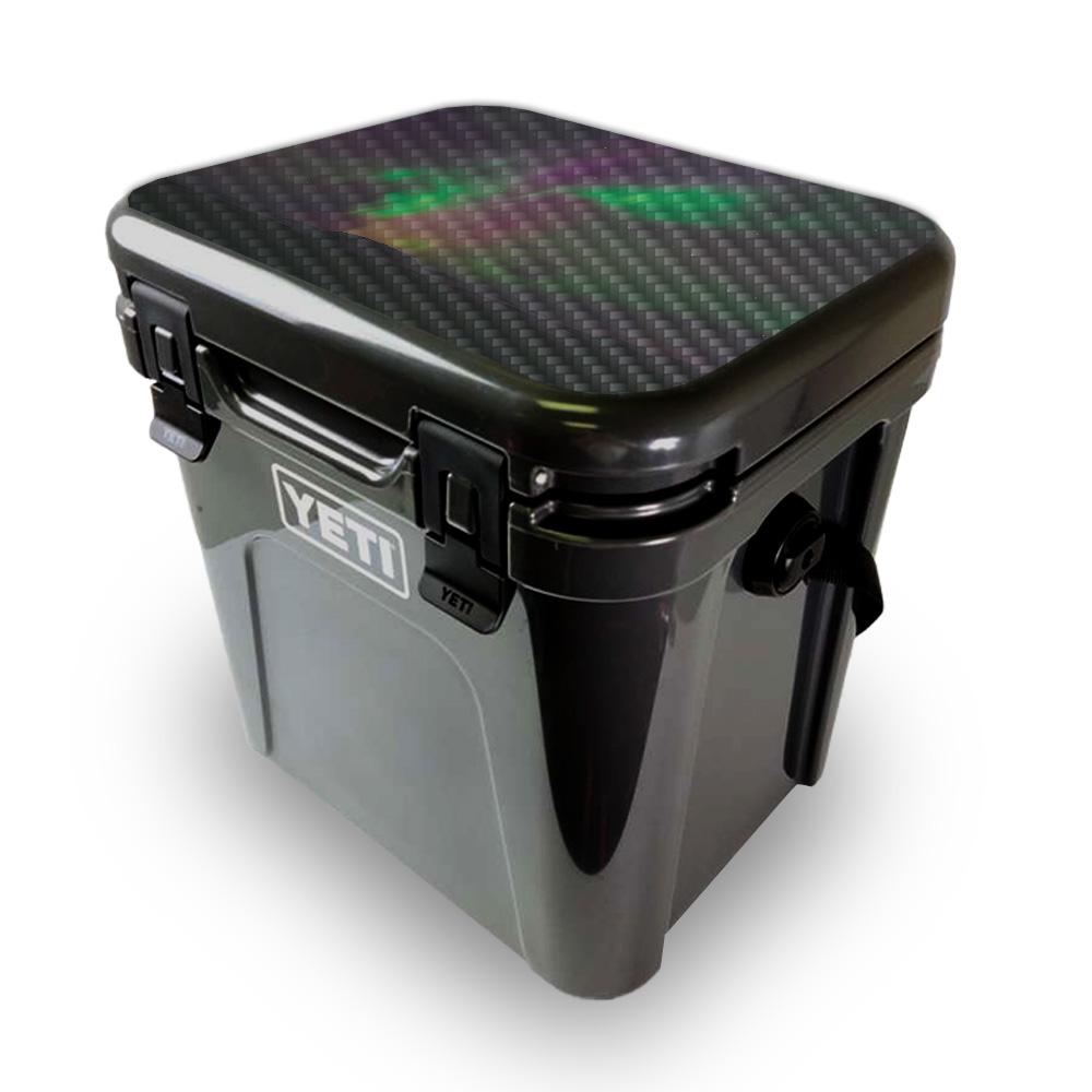 Picture of MightySkins YEROA24LID-Aurora Borealis Skin for Yeti Roadie 24 Hard Cooler Lid - Aurora Borealis